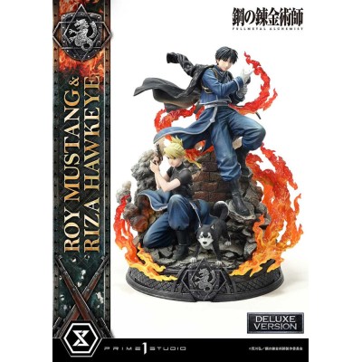 FULLMETAL ALCHEMIST - Roy Mustang & Riza Hawkeye Concept Masterline Statue 1/6 Deluxe Bonus Version Prime 1 Studio 50 cm