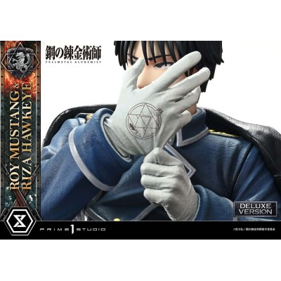 FULLMETAL ALCHEMIST - Roy Mustang & Riza Hawkeye Concept Masterline Statue 1/6 Deluxe Bonus Version Prime 1 Studio 50 cm