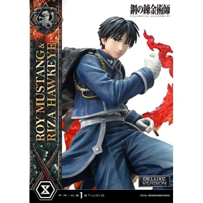 FULLMETAL ALCHEMIST - Roy Mustang & Riza Hawkeye Concept Masterline Statue 1/6 Deluxe Bonus Version Prime 1 Studio 50 cm