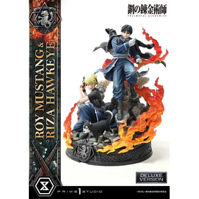 FULLMETAL ALCHEMIST - Roy Mustang & Riza Hawkeye Concept Masterline Statue 1/6 Deluxe Bonus Version Prime 1 Studio 50 cm
