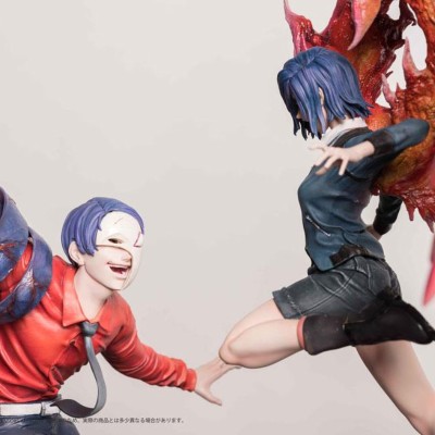 TOKYO GHOUL - Touka vs Tsukiyama 1/6 Elite Fandom Diorama Figurama Collectors 54 cm