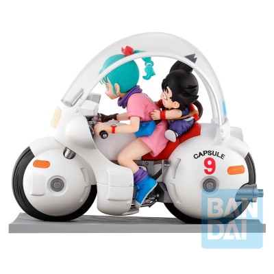 DRAGON BALL Z - Son Goku & Bulma Ichibansho Fantastic Adventure Collection Bandai PVC Figure 12 cm