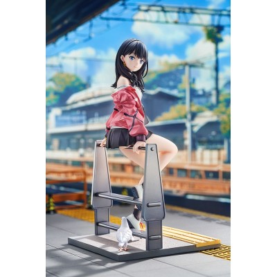 GRIDMAN UNIVERSE - Rikka Takarada Blue Sky Station 1/7 PVC Figure 21 cm