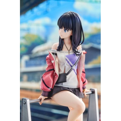 GRIDMAN UNIVERSE - Rikka Takarada Blue Sky Station 1/7 PVC Figure 21 cm