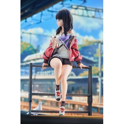 GRIDMAN UNIVERSE - Rikka Takarada Blue Sky Station 1/7 PVC Figure 21 cm
