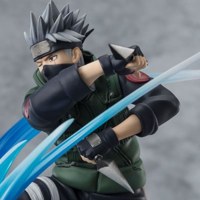 NARUTO SHIPPUDEN - Kakashi Hatake Conclusion with one once called Friend Figuarts ZERO Extra Battle Bandai PVC Figure 20 cm