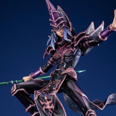 YU-GI-OH! - Dark Magician The Fated Duel  Art Works Monsters Megahouse PVC Figure 23 cm