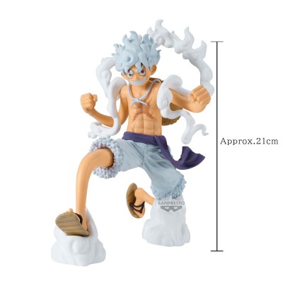 ONE PIECE - Monkey D. Luffy Gear 5 Grandista Banpresto PVC Figure 21 cm