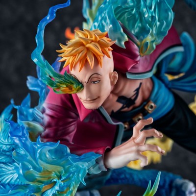 ONE PIECE - Marco the Phoenix Leader of 1st group of Whitebeard Pirates P.O.P MAS Maximum Megahouse PVC Figure 32 cm