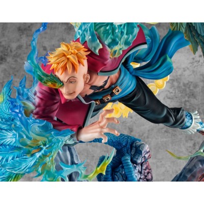 ONE PIECE - Marco the Phoenix Leader of 1st group of Whitebeard Pirates P.O.P MAS Maximum Megahouse PVC Figure 32 cm