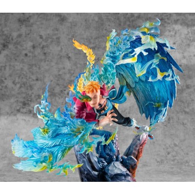 ONE PIECE - Marco the Phoenix Leader of 1st group of Whitebeard Pirates P.O.P MAS Maximum Megahouse PVC Figure 32 cm
