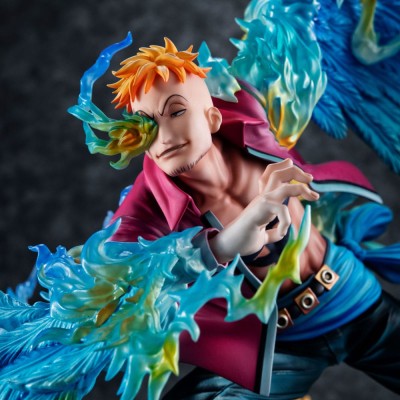 ONE PIECE - Marco the Phoenix Leader of 1st group of Whitebeard Pirates P.O.P MAS Maximum Megahouse PVC Figure 32 cm