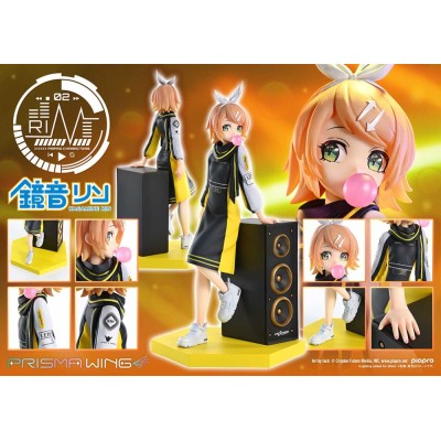 VOCALOID Piapro Characters - Kagamine Rin (Art by lack)  Prisma Wing Prime 1 Studio 1/7 PVC Figure 21 cm