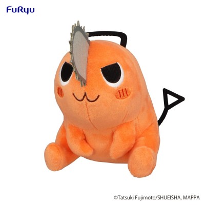 CHAINSAW MAN - Pochita Sitting Naughty Plush Figure 20 cm