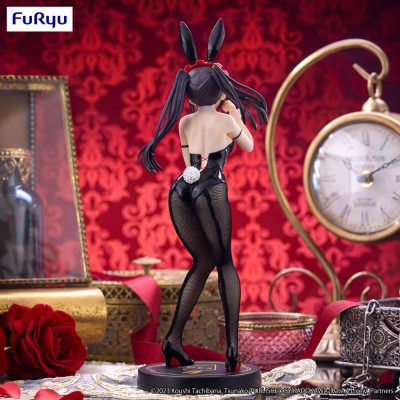DATE A LIVE - Kurumi Tokisaki Black Color Ver. BiCute Bunnies Furyu PVC Figure 29 cm