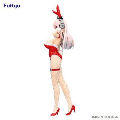 SUPER SONICO Red Color Ver. BiCute Bunnies Furyu PVC Figure 30 cm