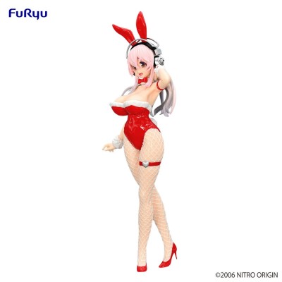 SUPER SONICO Red Color Ver. BiCute Bunnies Furyu PVC Figure 30 cm