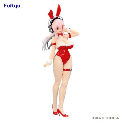SUPER SONICO Red Color Ver. BiCute Bunnies Furyu PVC Figure 30 cm