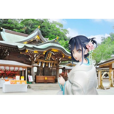 RASCAL DOES NOT DREAM OF A BUNNY GIRL SENPAI - Mai Sakurajima White Kimono Ver. 1/7 Kadokawa PVC Figure 23 cm