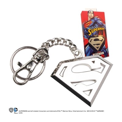 DC COMICS SUPERMAN - Metal Key Ring Logo - Portachiavi in metallo