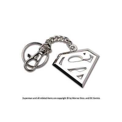 DC COMICS SUPERMAN - Metal Key Ring Logo - Portachiavi in metallo