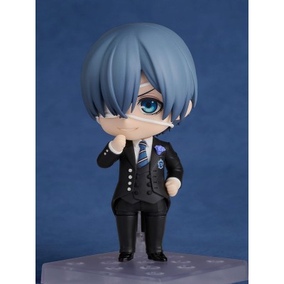 BLACK BUTLER: Boarding School Arc - Ciel Phantomhive: Sapphire Owl Ver. Nendoroid Action Figure 10 cm