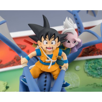 DRAGON BALL -  Son Goku (mini) & Supreme Kai (mini) Welcome to the great Adventure! Figuarts ZERO Bandai PVC Figure 23 cm