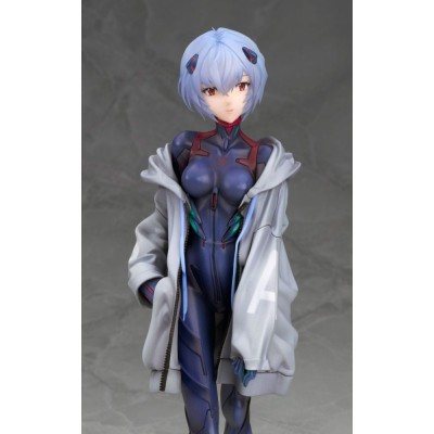 EVANGELION 3.0+1.0 Thrice Upon a Time - Tentative Name Rei Ayanami Millennials Illust Ver. (re-run) 1/7 PVC Figure 22 cm