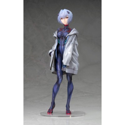 EVANGELION 3.0+1.0 Thrice Upon a Time - Tentative Name Rei Ayanami Millennials Illust Ver. (re-run) 1/7 PVC Figure 22 cm