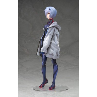EVANGELION 3.0+1.0 Thrice Upon a Time - Tentative Name Rei Ayanami Millennials Illust Ver. (re-run) 1/7 PVC Figure 22 cm