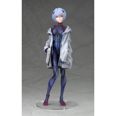 EVANGELION 3.0+1.0 Thrice Upon a Time - Tentative Name Rei Ayanami Millennials Illust Ver. (re-run) 1/7 PVC Figure 22 cm