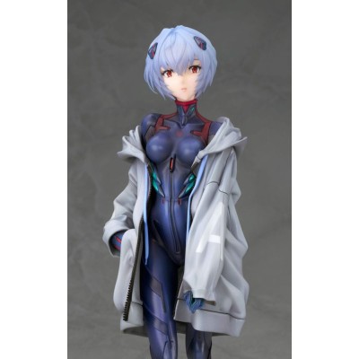 EVANGELION 3.0+1.0 Thrice Upon a Time - Tentative Name Rei Ayanami Millennials Illust Ver. (re-run) 1/7 PVC Figure 22 cm