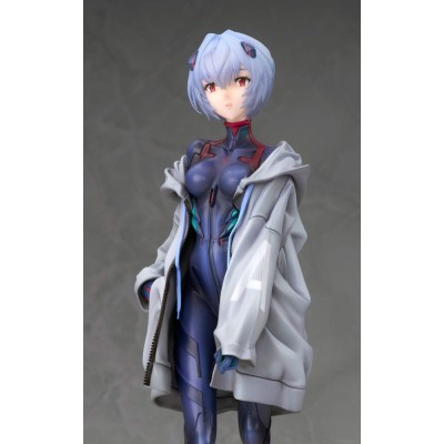 EVANGELION 3.0+1.0 Thrice Upon a Time - Tentative Name Rei Ayanami Millennials Illust Ver. (re-run) 1/7 PVC Figure 22 cm