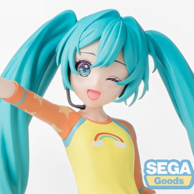 HATSUNE MIKU x LOVE AND BERRY DRESS UP AND DANCE! - Hatsune Miku Love Costume Ver. Desktop x Decorate Collections Sega PVC Figur