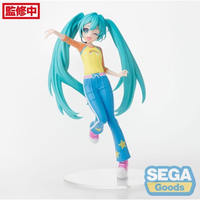 HATSUNE MIKU x LOVE AND BERRY DRESS UP AND DANCE! - Hatsune Miku Love Costume Ver. Desktop x Decorate Collections Sega PVC Figur