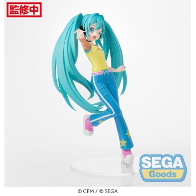 HATSUNE MIKU x LOVE AND BERRY DRESS UP AND DANCE! - Hatsune Miku Love Costume Ver. Desktop x Decorate Collections Sega PVC Figur