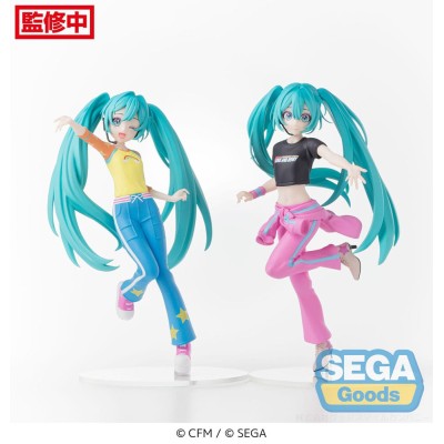 HATSUNE MIKU x LOVE AND BERRY DRESS UP AND DANCE! - Hatsune Miku Love Costume Ver. Desktop x Decorate Collections Sega PVC Figur