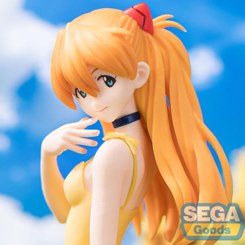 REBUILD OF EVANGELION - Asuka Summer Dress Ver. 2 Luminasta Sega PVC Figure 24 cm