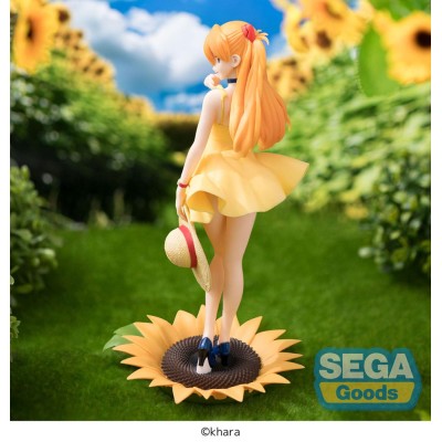 REBUILD OF EVANGELION - Asuka Summer Dress Ver. 2 Luminasta Sega PVC Figure 24 cm