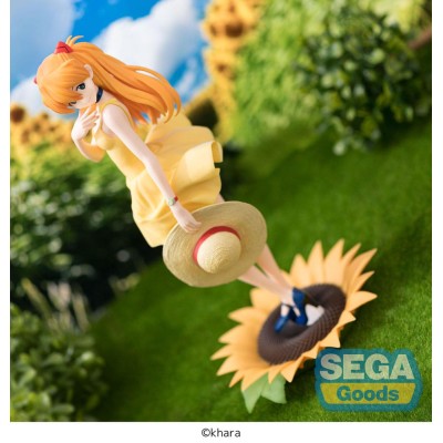 REBUILD OF EVANGELION - Asuka Summer Dress Ver. 2 Luminasta Sega PVC Figure 24 cm