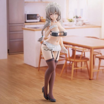 UZAKI CHAN WANTS TO HANG OUT - Uzaki Tsuki Maid ver. Glitter & Glamours Banpresto PVC Figure 27 cm