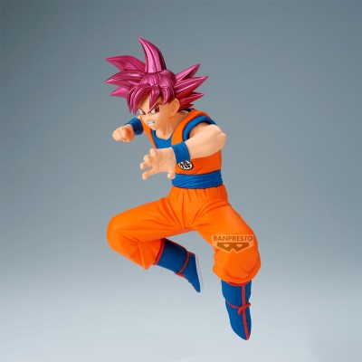 DRAGON BALL SUPER - Son Goku Super Saiyan God (Vs Beerus) Match Makers Banpresto PVC Figure 12 cm
