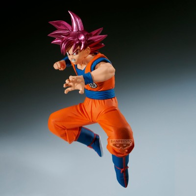 DRAGON BALL SUPER - Son Goku Super Saiyan God (Vs Beerus) Match Makers Banpresto PVC Figure 12 cm