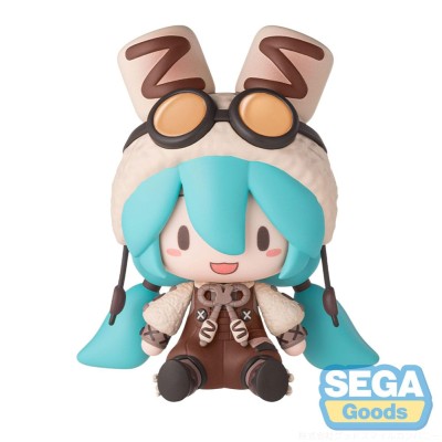 HATSUNE MIKU - Marshmallow Hot Cocoa Fuwa Petit Chibi Sega Figure 10 cm