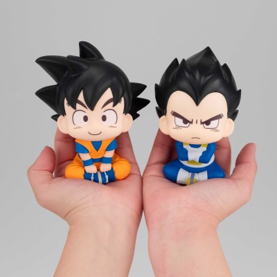 DRAGON BALL DAIMA - Son Goku & Vegeta Mini Look Up (with gift) Megahouse PVC Figure 11 cm
