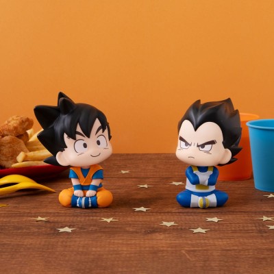 DRAGON BALL DAIMA - Son Goku & Vegeta Mini Look Up (with gift) Megahouse PVC Figure 11 cm