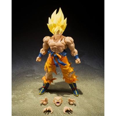 DRAGON BALL - Super Saiyan Son Goku Legendary Super Saiyan (Best Selection) S.H.Figuarts Action Figure 15 cm