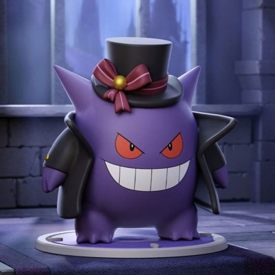 POKEMON - Gengar Pokemon Unite Langbowang Figure 16 cm