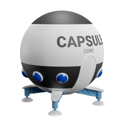 DRAGON BALL - Pencil holder Navicella Capsule Corp