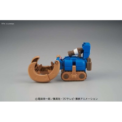ONE PIECE - Chopper Robo Super 3 Horn Dozer Bandai Model Kit